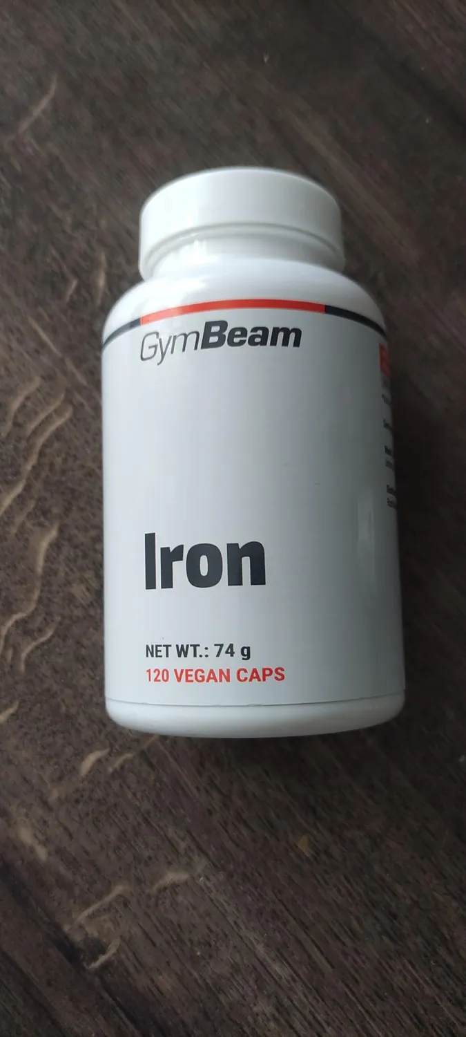 GymBeam Eisen Tabletten 120 Caps hochdosiert vegan