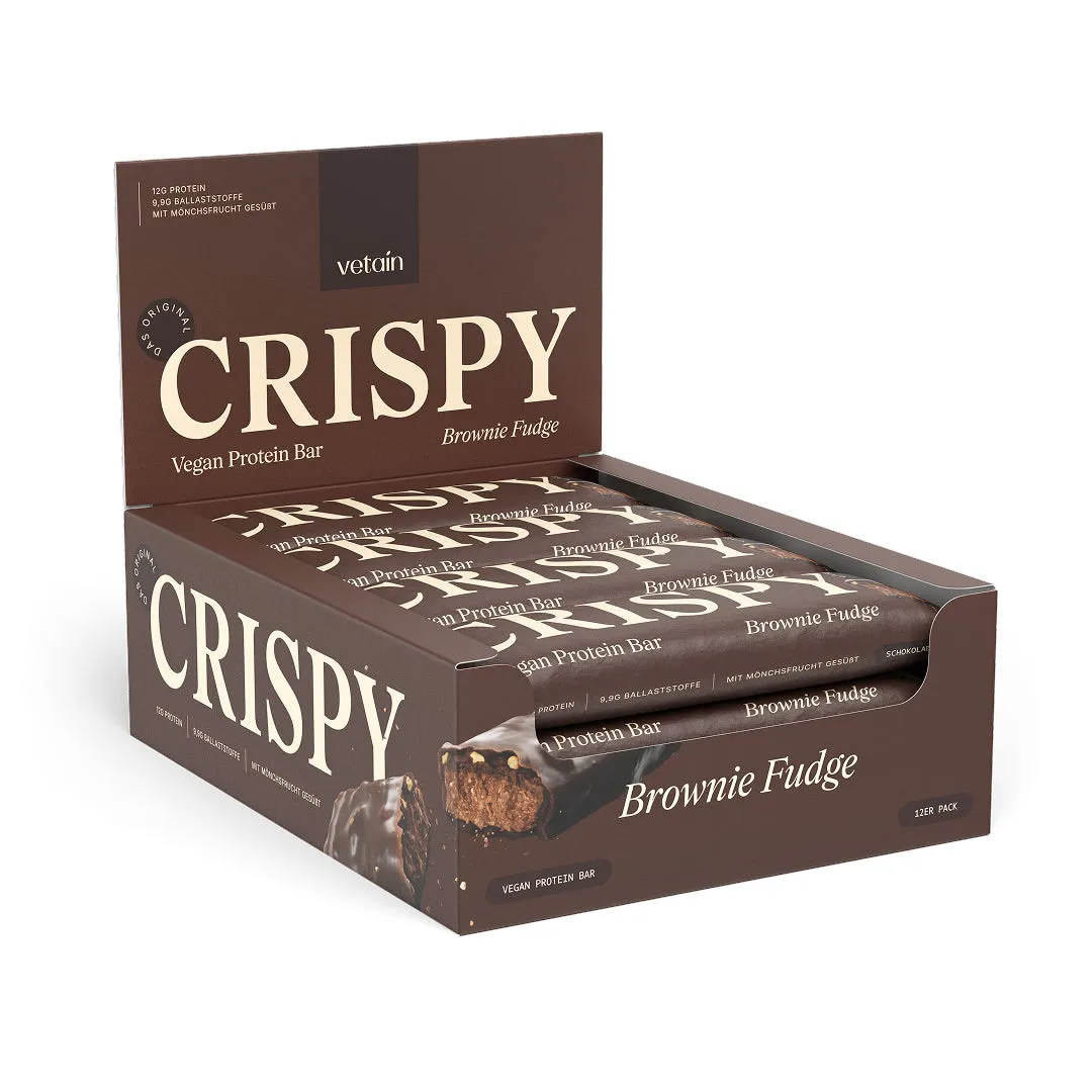 Vetain Crispy Proteinriegel vegan 12er Mixed