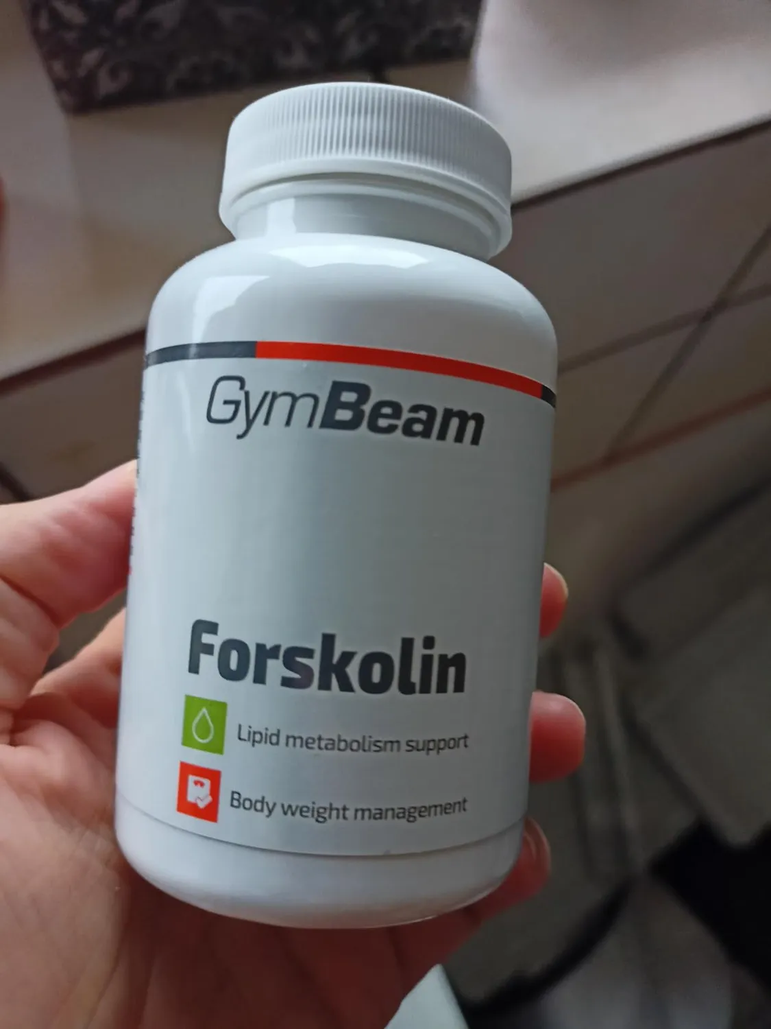 GymBeam Forskolin Kapseln 10mg vegan Fatburner