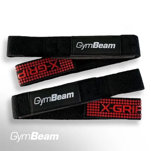 GymBeam X-Grip Zughilfen Paar mit Anti-Rutsch