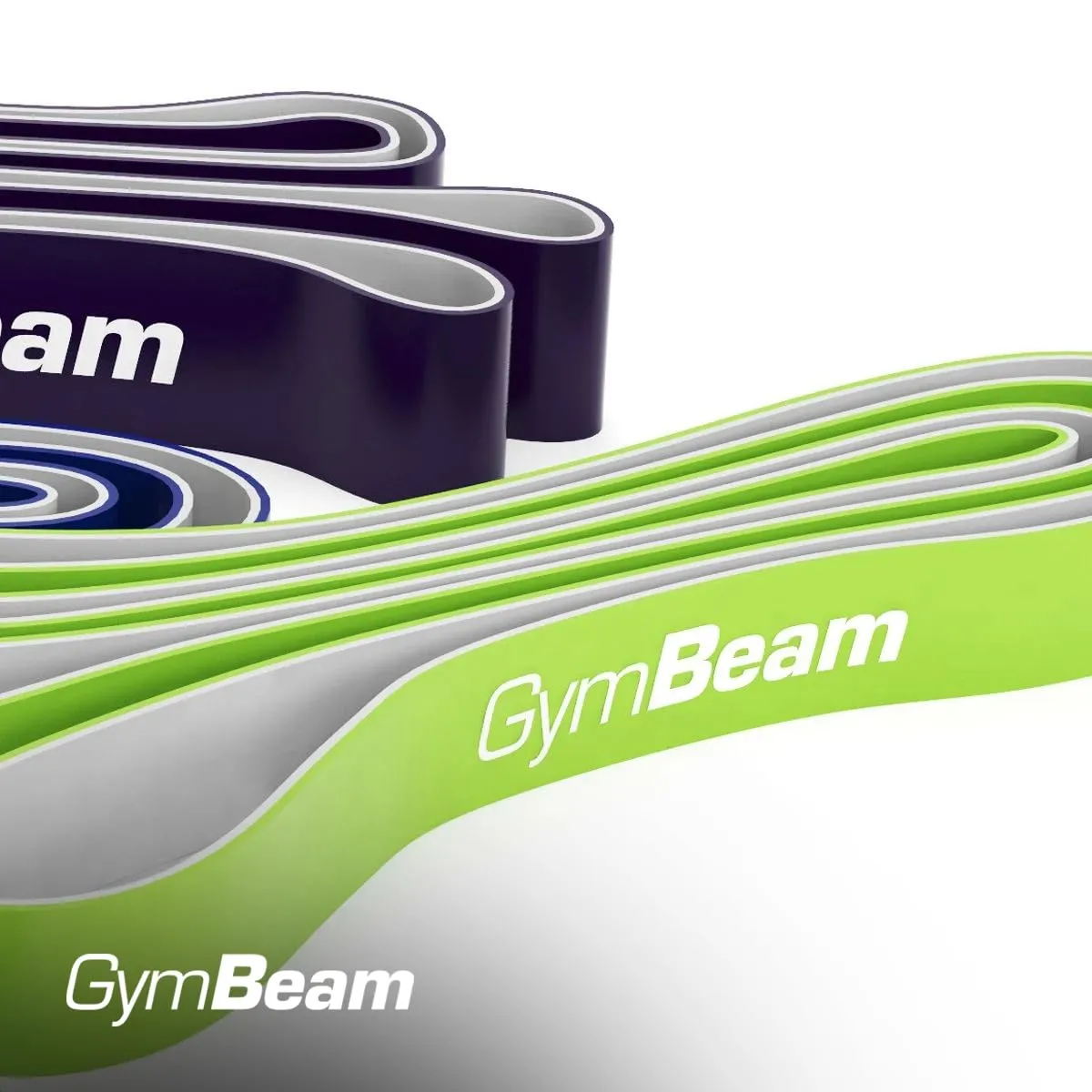 GymBeam DuoBand Set Widerstandsbänder 4er-Set doppelseitig