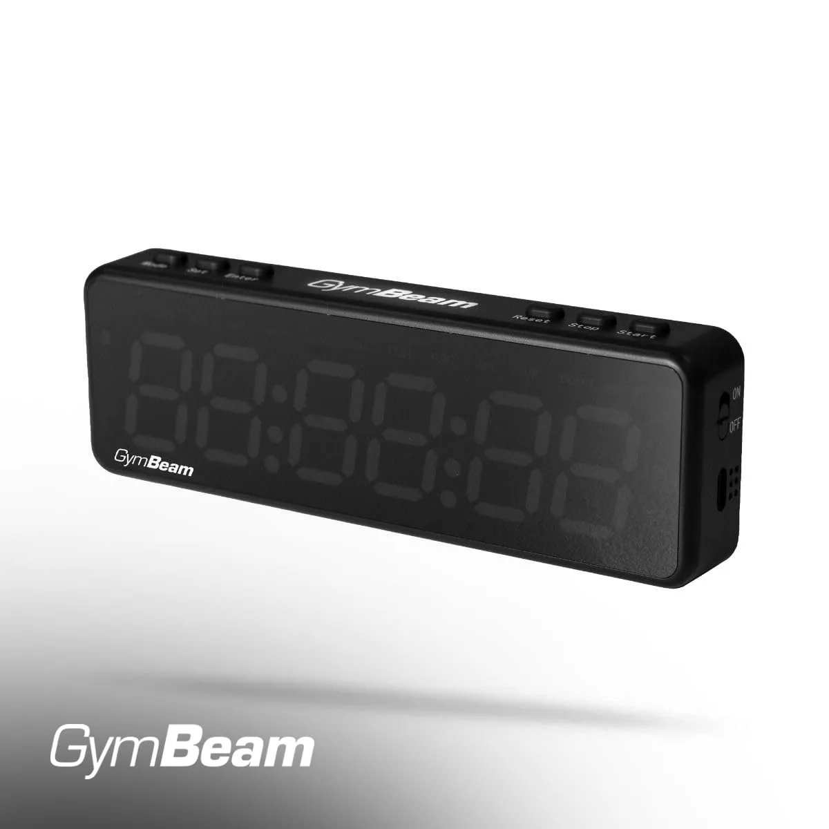 GymBeam Workout-Timer HIIT LED mit Fernbedienung Magnet