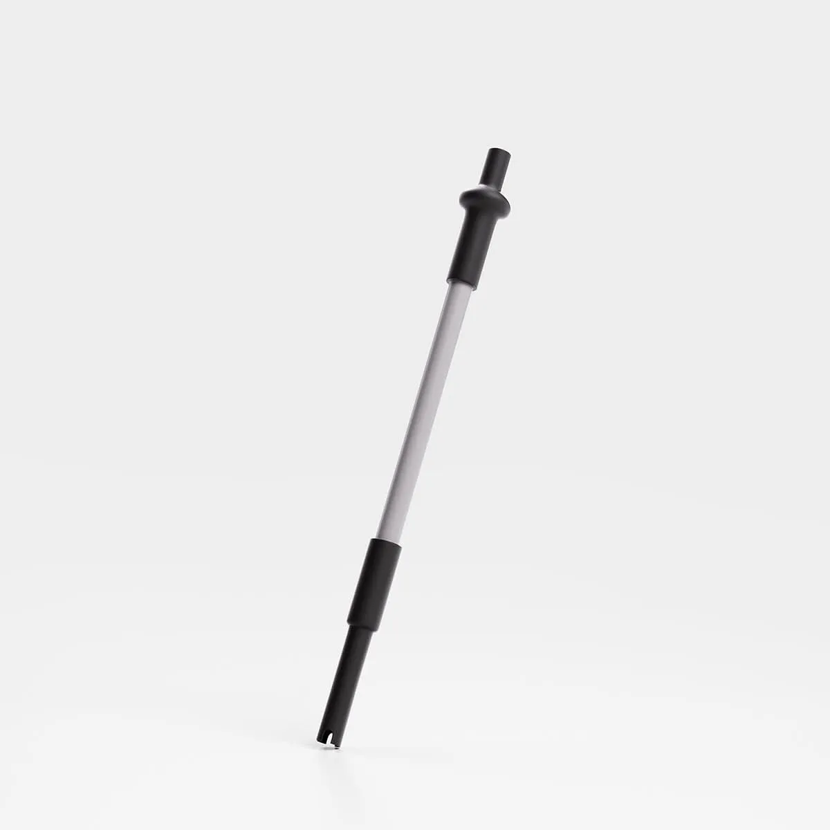 Rocka Nutrition Straw Trinkhalm Schwarz Silikon