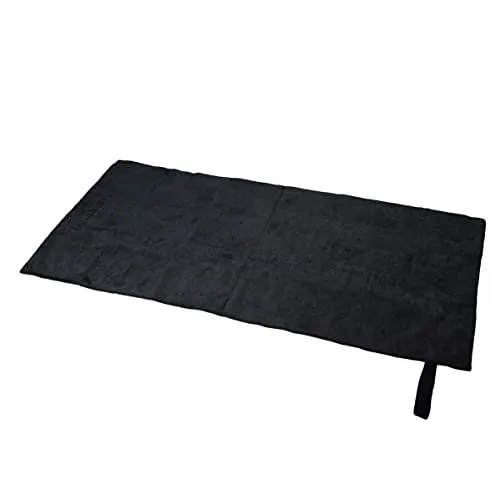 GymBeam Sporthandtuch Mikrofaser Medium Black 100x50