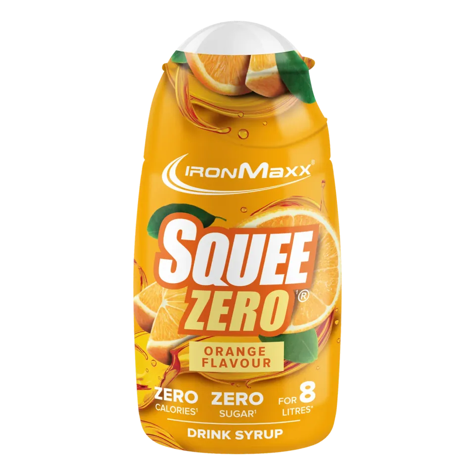 IronMaxx SqueeZero Getränkekonzentrat Orange 65ml zero