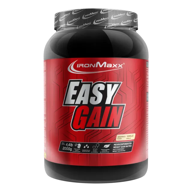 IronMaxx Easy Gain Weight Gainer Vanille 2000g ohne Zuckerzusatz