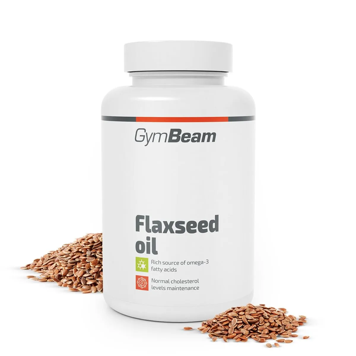 GymBeam Leinöl Kapseln 90 Caps Omega 3-6-9