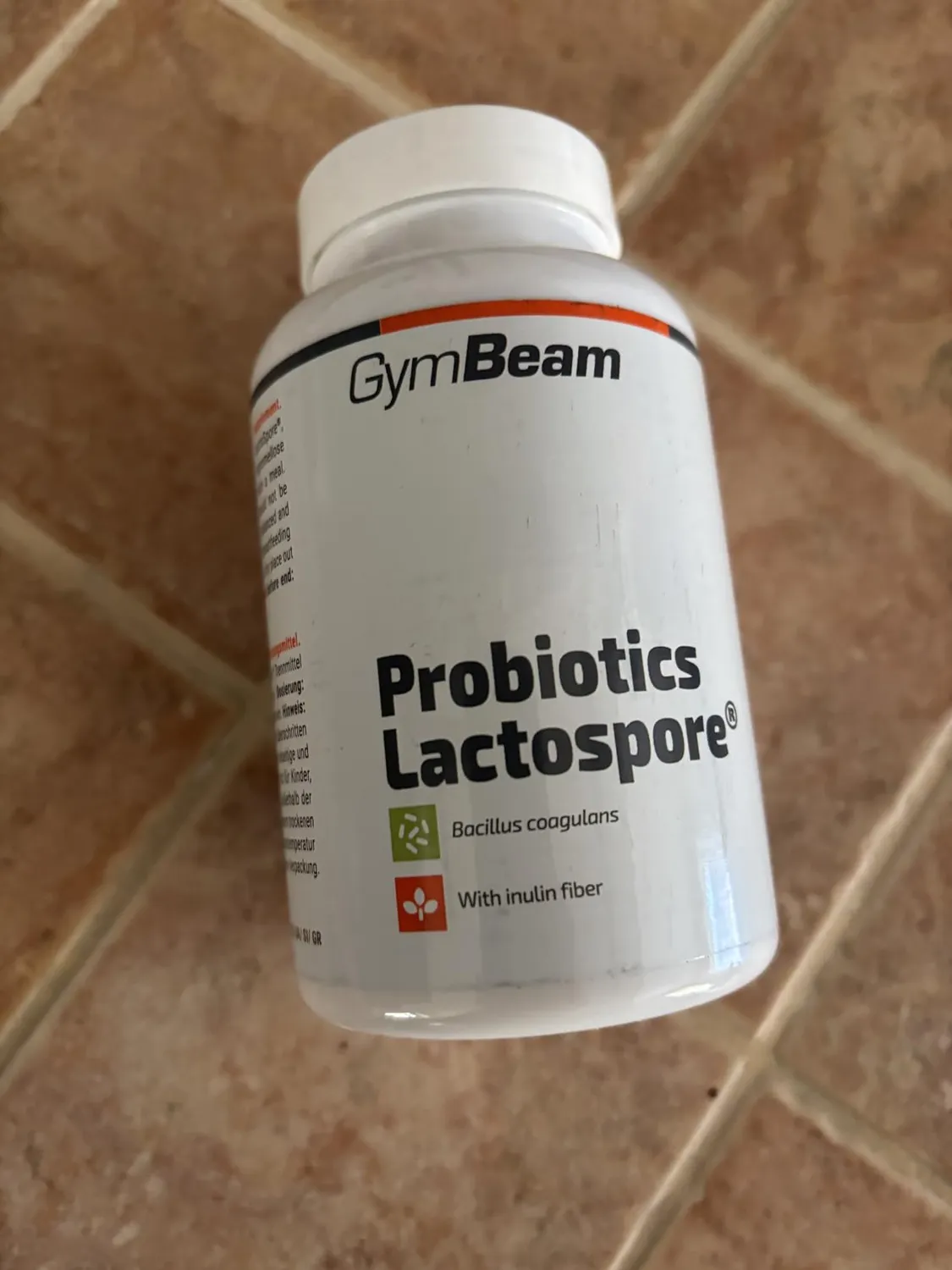 GymBeam Lactospore Probiotika Kapseln 90 Stk 4 Mrd Kulturen