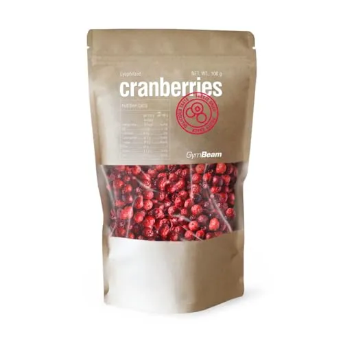 GymBeam Preiselbeeren gefriergetrocknet 100 g pur