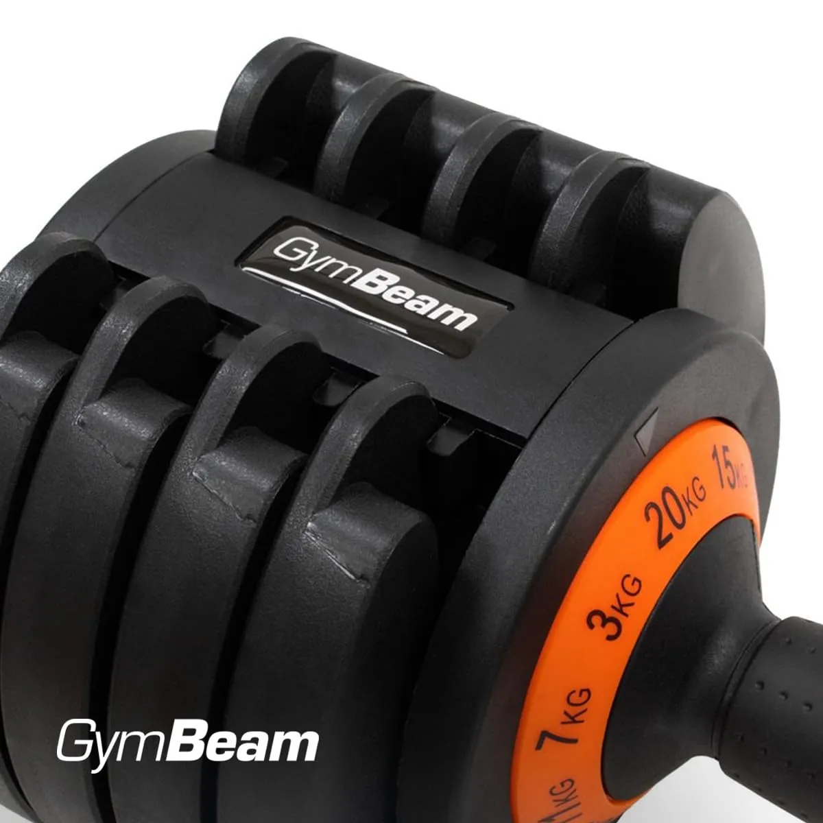 GymBeam Verstellbare Kurzhantel 3-20 kg rutschfest