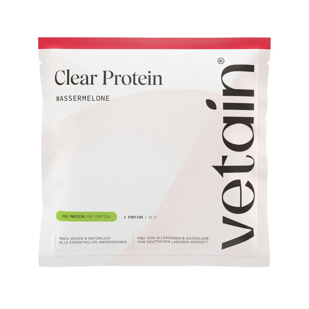 Vetain Clear Protein Probe 30g Sorte wählbar vegan