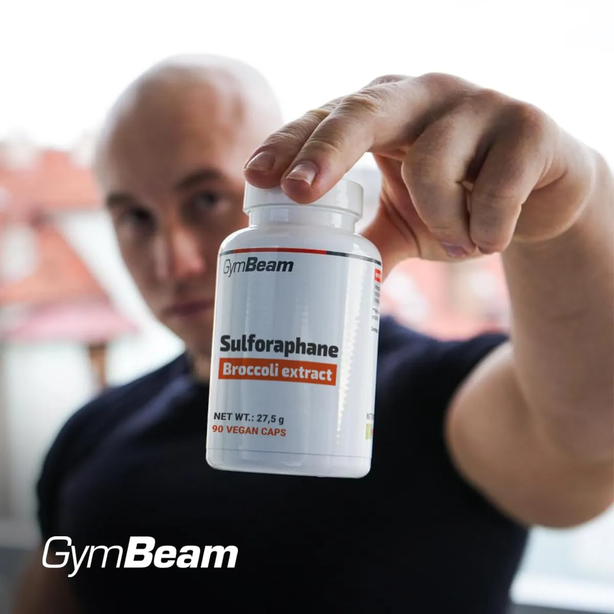 GymBeam Brokkoli-Extrakt Kapseln 90 Stk Sulforaphan