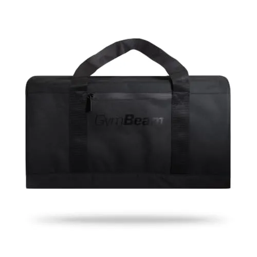 GymBeam Duffle Sporttasche Schwarz mit Netztasche