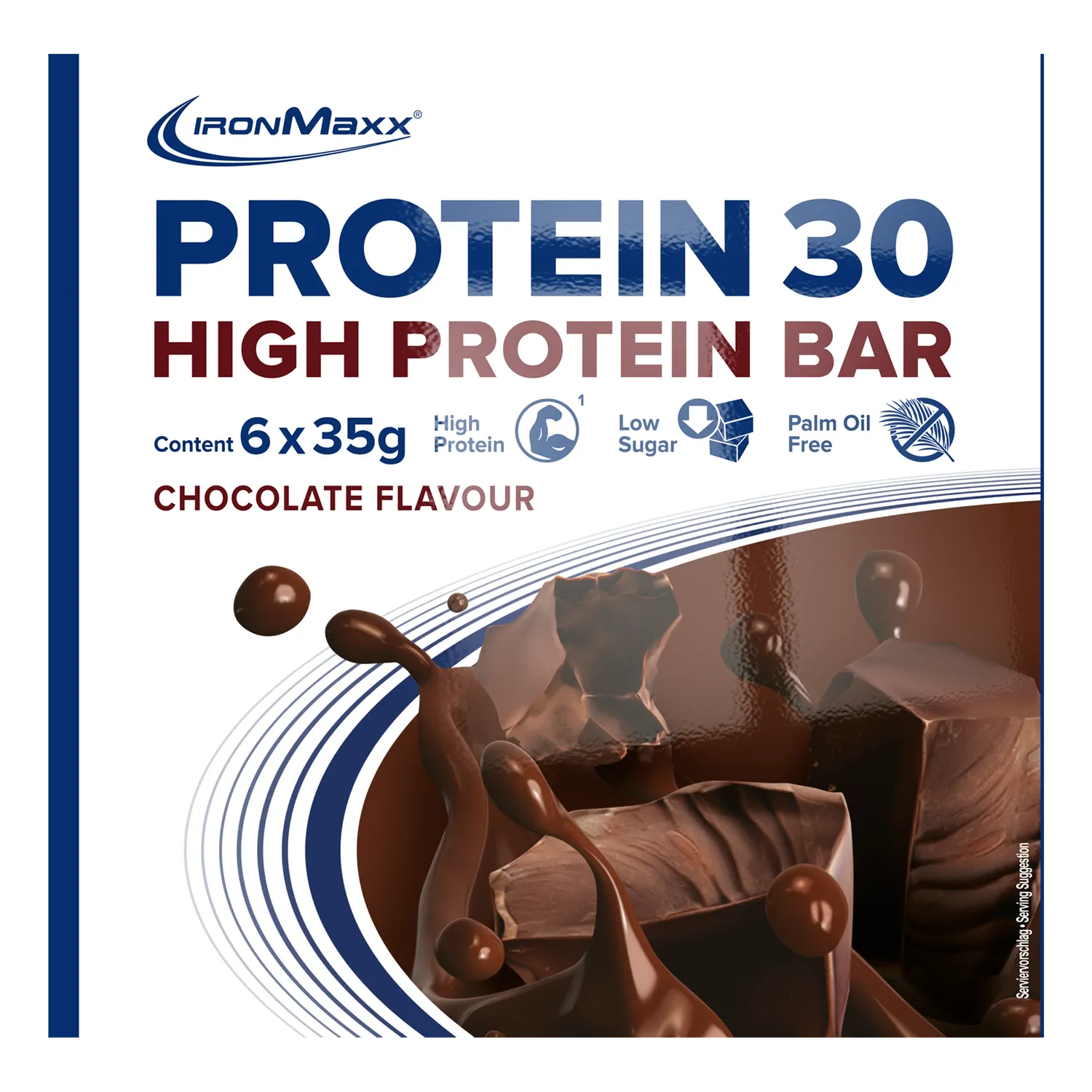IronMaxx Protein 30 Riegel Schokolade 6x35g