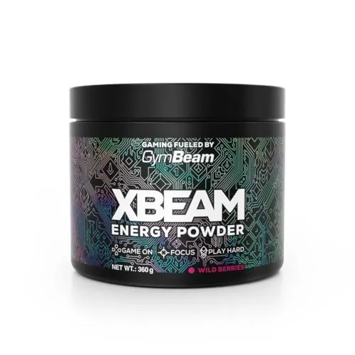 GymBeam Xbeam Energy Powder Booster Wild Berries 360 g Koffein