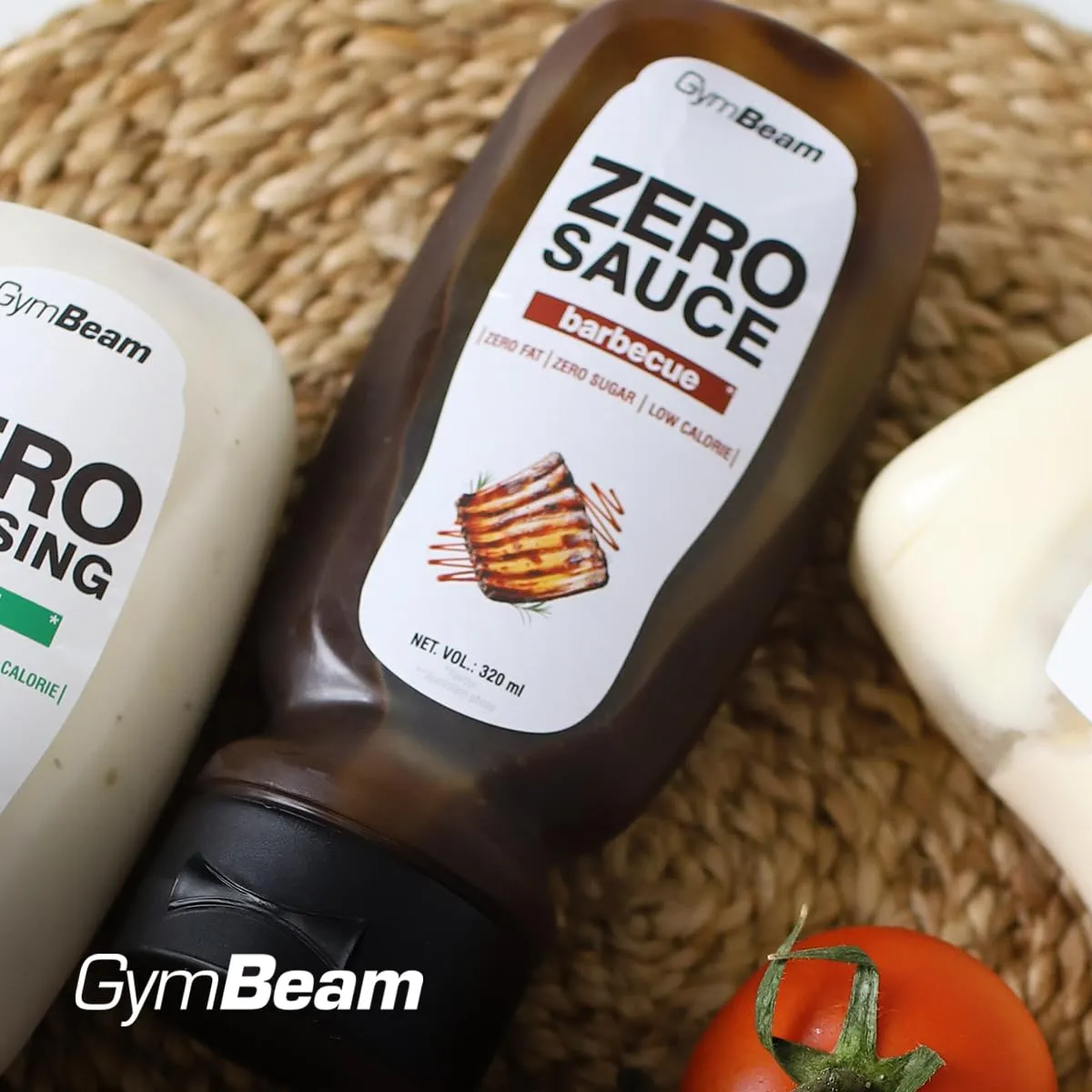 GymBeam BBQ Sauce Zero kalorienfrei 320ml zuckerfrei