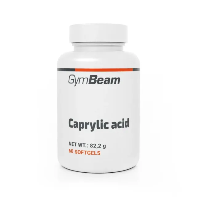 GymBeam Caprylsäure Kapseln 1200mg MCT Keto
