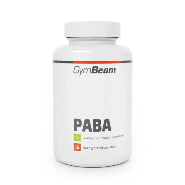 GymBeam PABA Kapseln 500 mg vegan Haut Haare