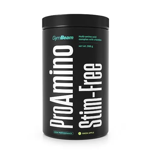 GymBeam ProAMINO Stim-Free 390 g Blue Raspberry