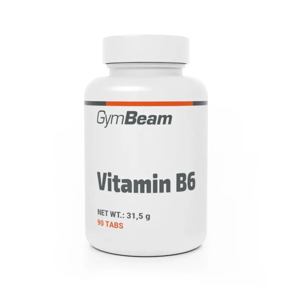 GymBeam Vitamin B6 Kapseln 90 Stück für Nerven
