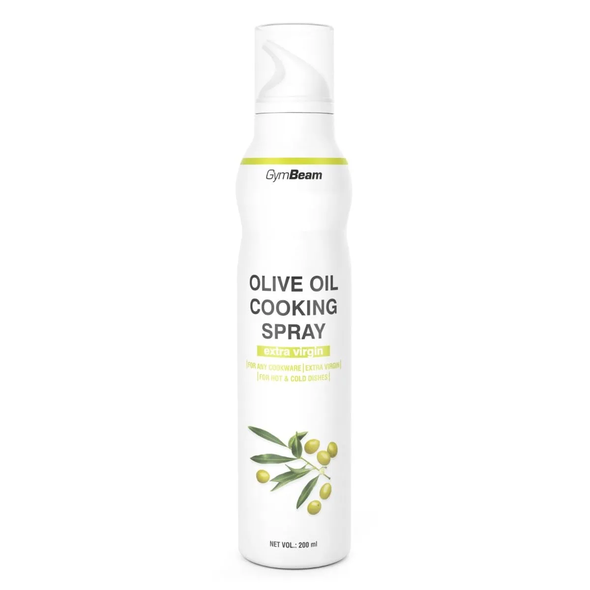GymBeam Olivenöl Kochspray Extra 200 ml kaltgepresst