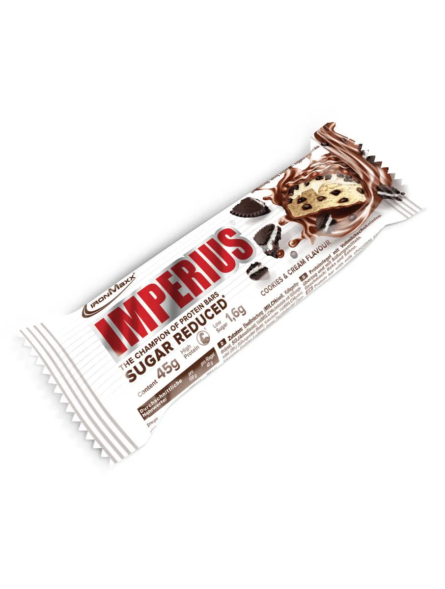 IronMaxx Imperius Proteinriegel 24x45g Cookies Cream