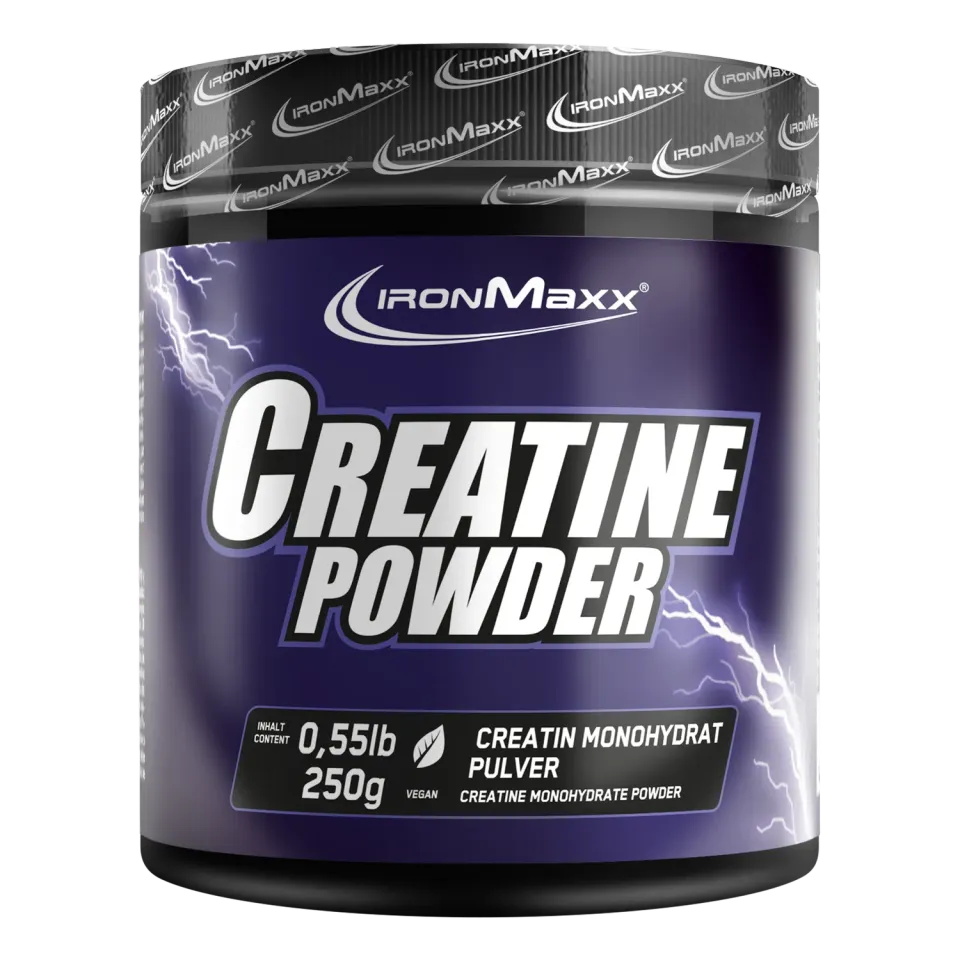 IronMaxx Creatine Powder Monohydrat 250g vegan geschmacksneutral