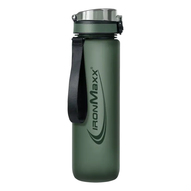 IronMaxx Sport Water Bottle Trinkflasche 1000ml Mineral Green