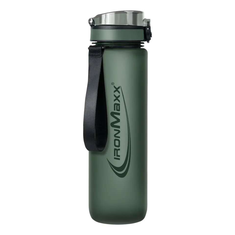 IronMaxx Sport Water Bottle Trinkflasche 1000ml Mineral Green