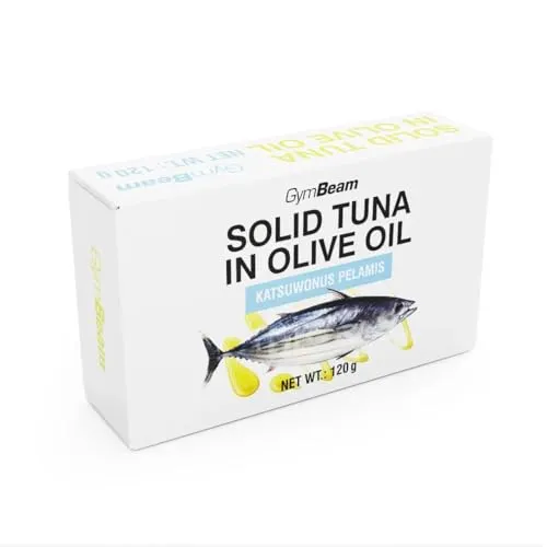 GymBeam Thunfisch in Olivenöl 25 x 120 g proteinreich