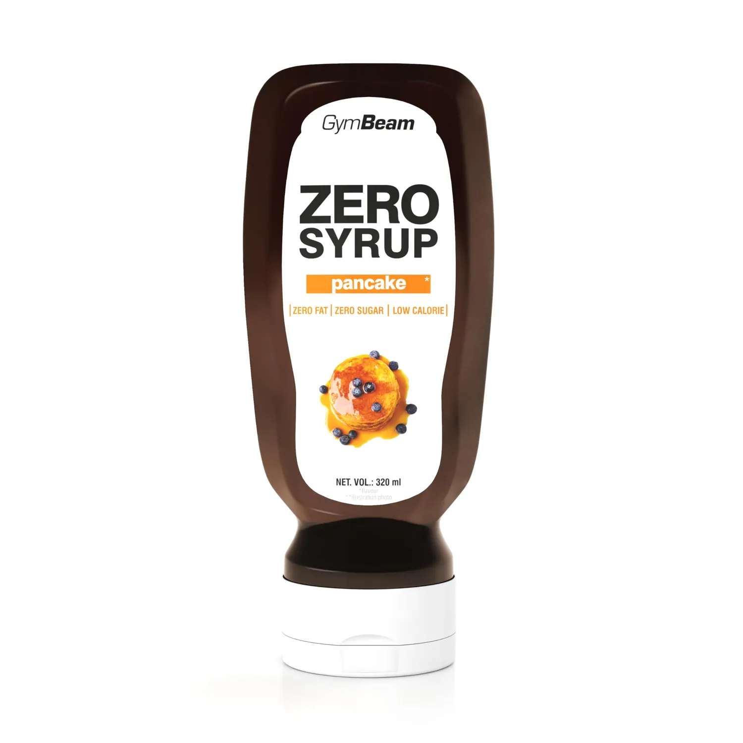 GymBeam Zero Syrup Pancake Sirup 3x350ml zuckerfrei