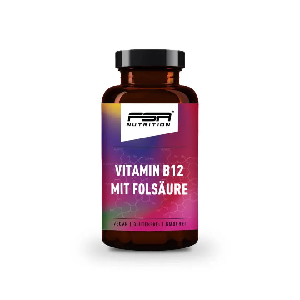 FSA Nutrition Vitamin B12 Folsäure Kapseln hochdosiert