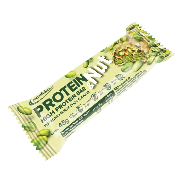 IronMaxx Protein & Nut Riegel 45 g Pistazie-White Choc