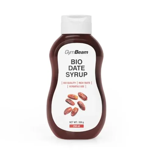 GymBeam BIO Dattelsirup 250ml natürlicher Zuckerersatz
