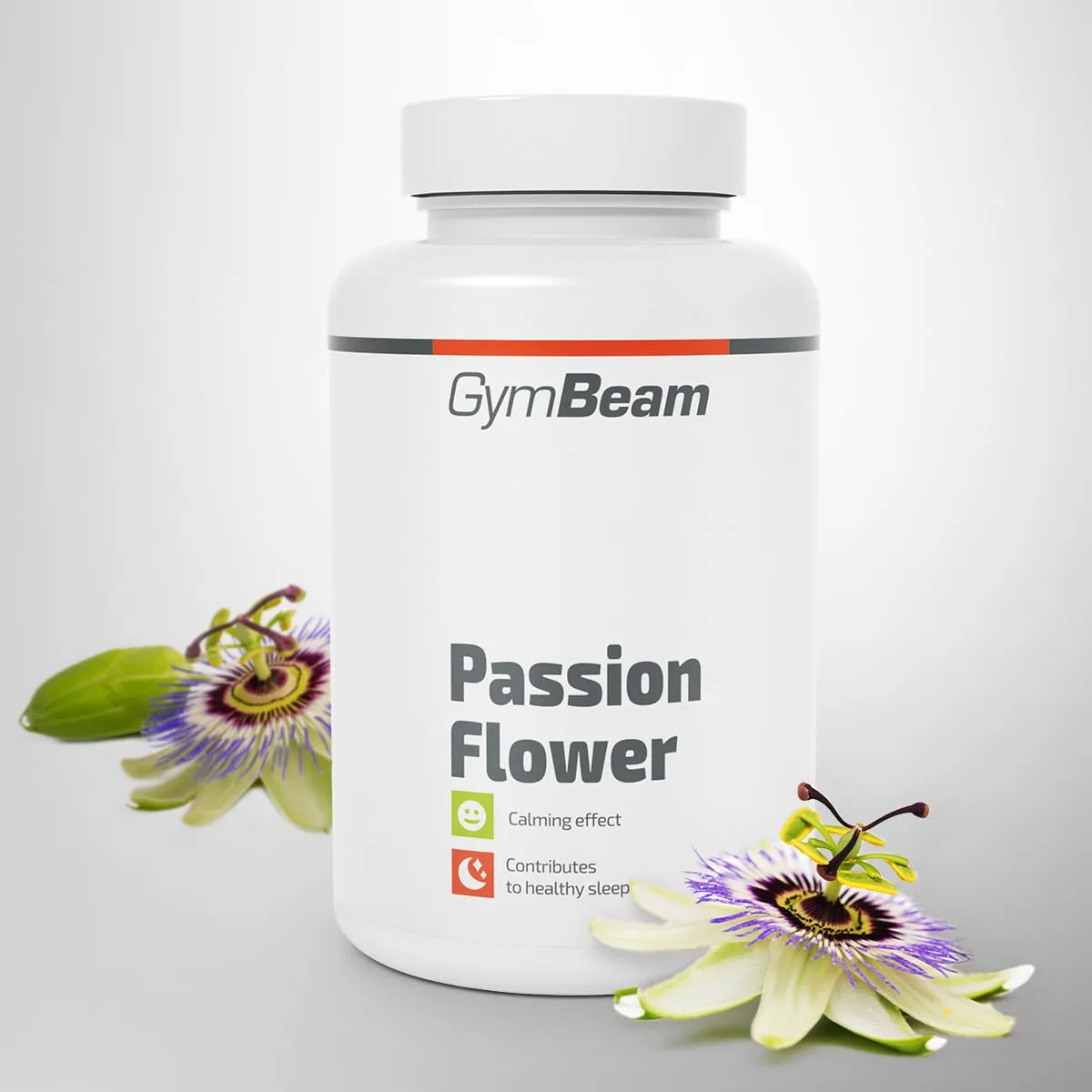 GymBeam Passionsblume Kapseln 90 Caps 15:1 Extrakt vegan