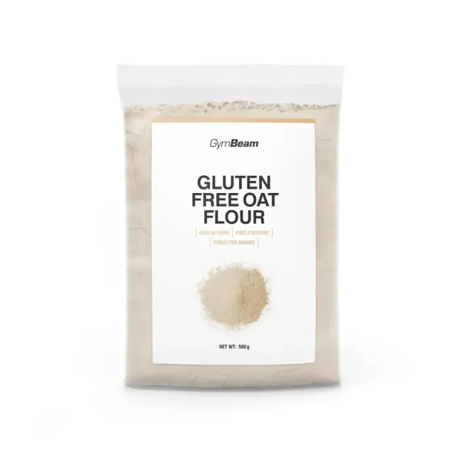 GymBeam Hafermehl glutenfrei 500 g vegan proteinreich