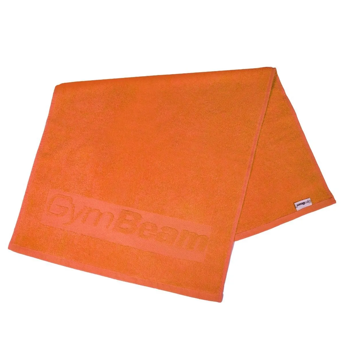 GymBeam Fitness Handtuch Baumwolle Schwarz 50x90 cm