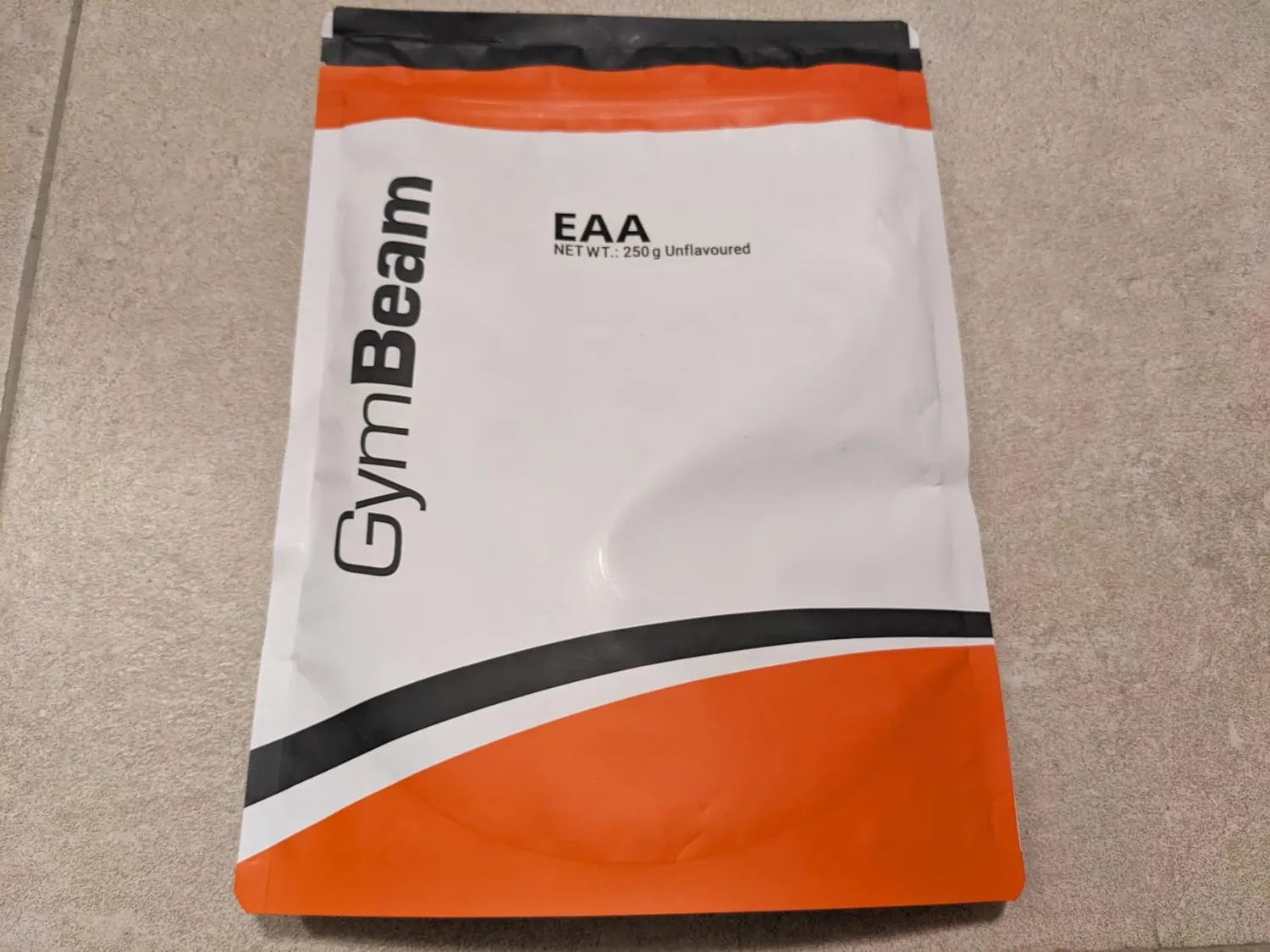 GymBeam EAA Pulver Aminosäuren 250 g neutral ohne Geschmack