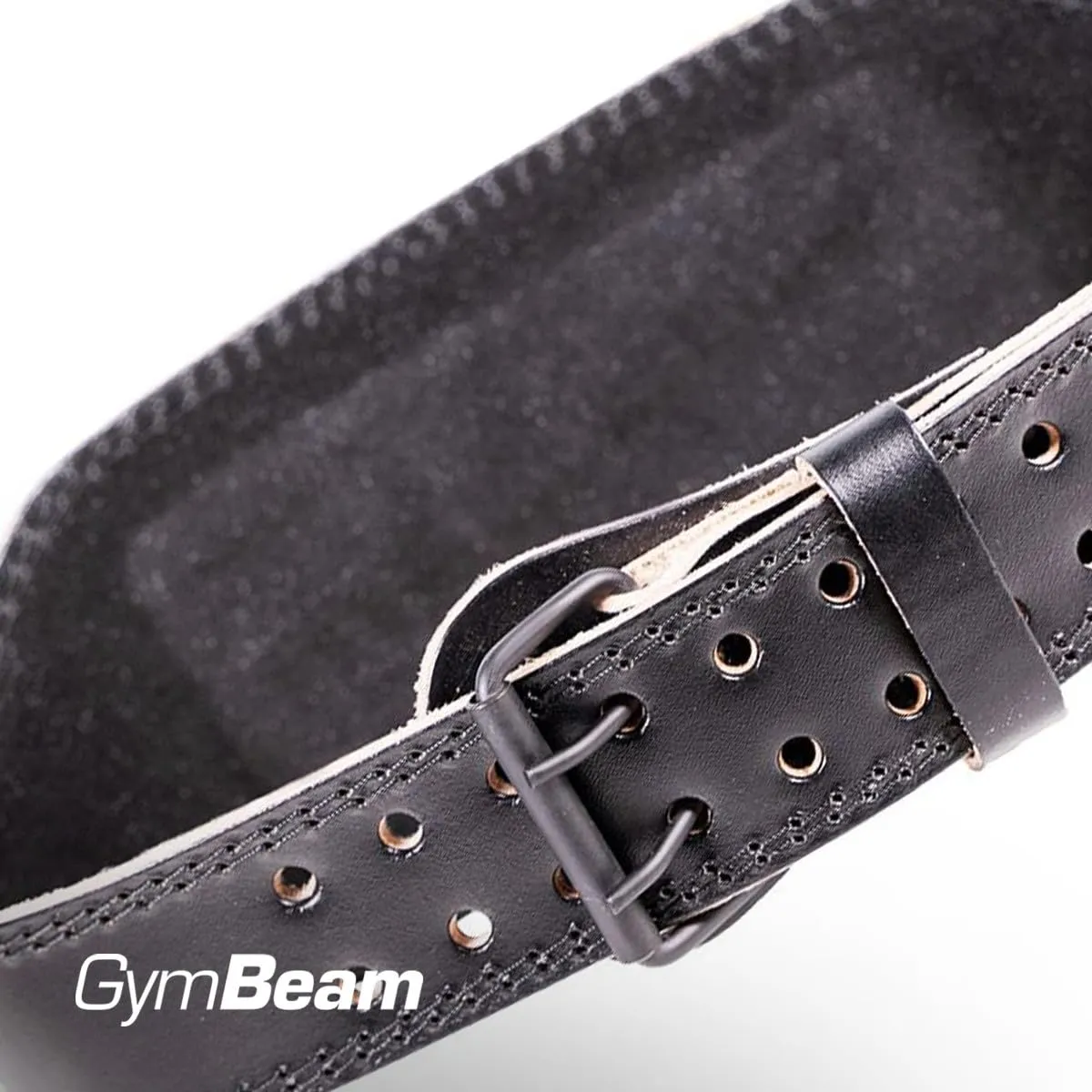 GymBeam Gewichthebergürtel Vollleder S gepolstert