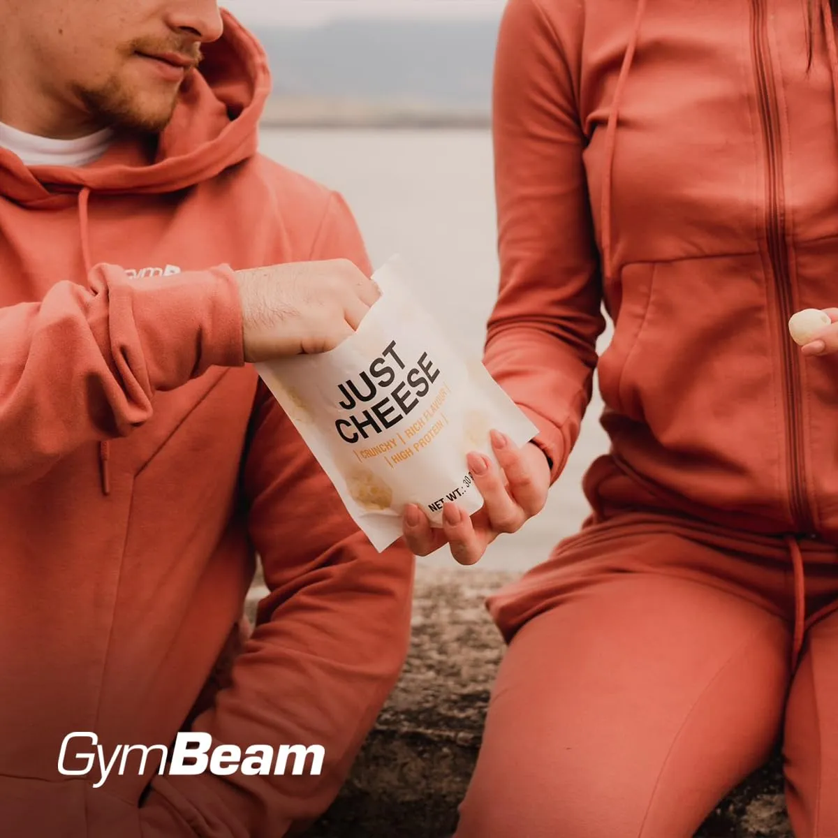 GymBeam Just Cheese Käse-Snack 30g proteinreich