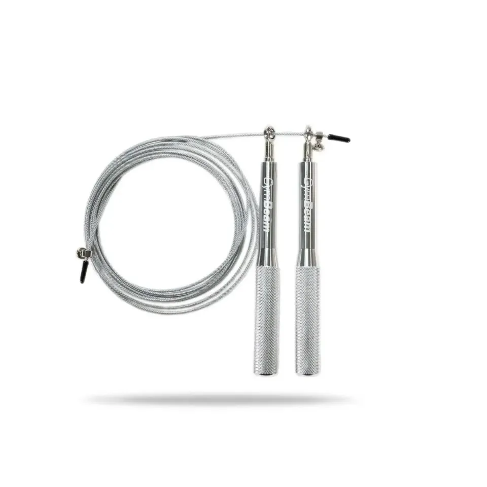 GymBeam Metal Jumping Rope Springseil Aluminium verstellbar
