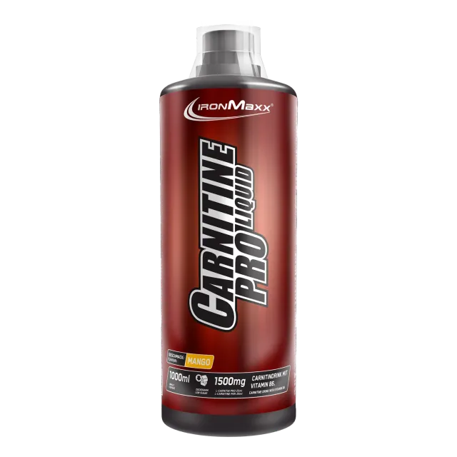 IronMaxx Carnitine Pro Liquid L-Carnitin 1000ml Mango hochdosiert