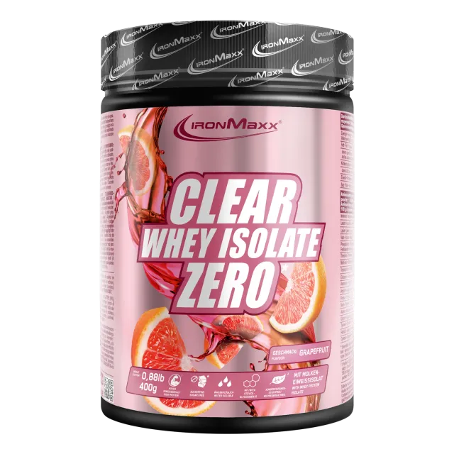 IronMaxx Clear Whey Isolate ZERO Grapefruit 400 g