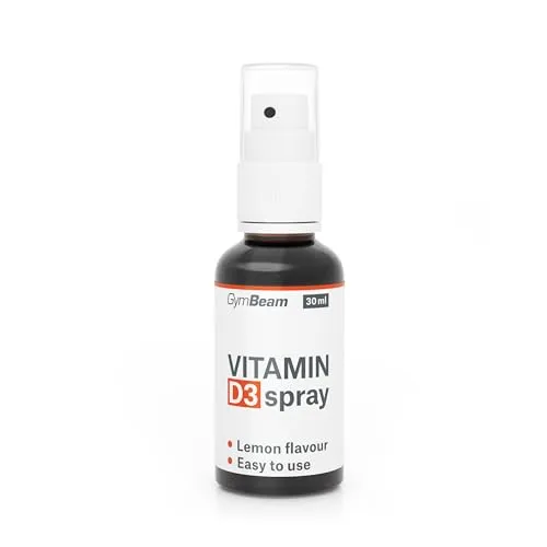 GymBeam Vitamin D3 Spray 30 ml MCT-Öl 428 Sprühstöße