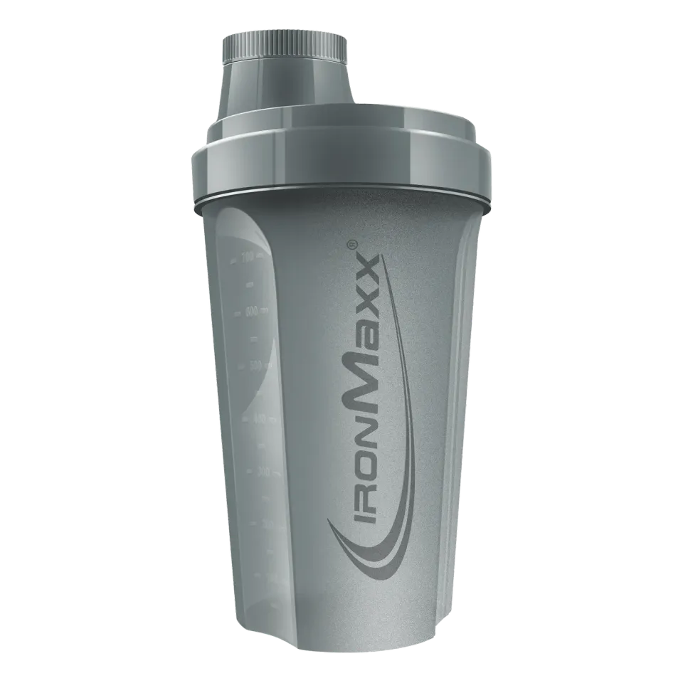 IronMaxx Sculpt Luxe Shaker Ash Grey 700ml mit Sieb