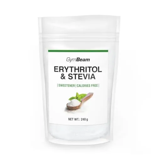 GymBeam Erythrit Stevia Mischung 240 g kalorienfrei