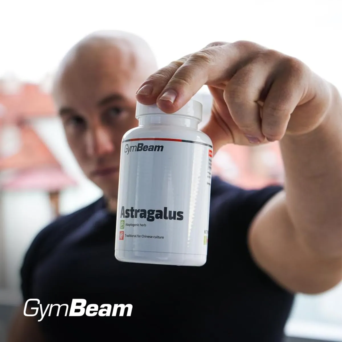 GymBeam Astragalus 1000 mg Kapseln Adaptogen