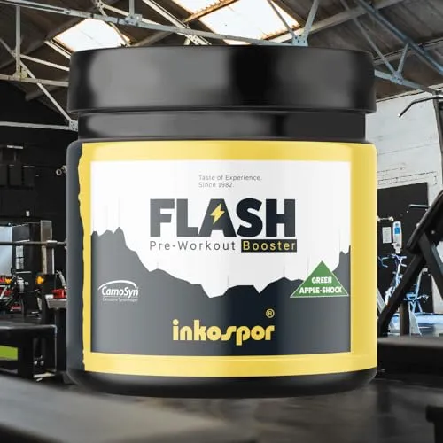 Inkospor Flash Booster 300g Green Apple Pre-Workout