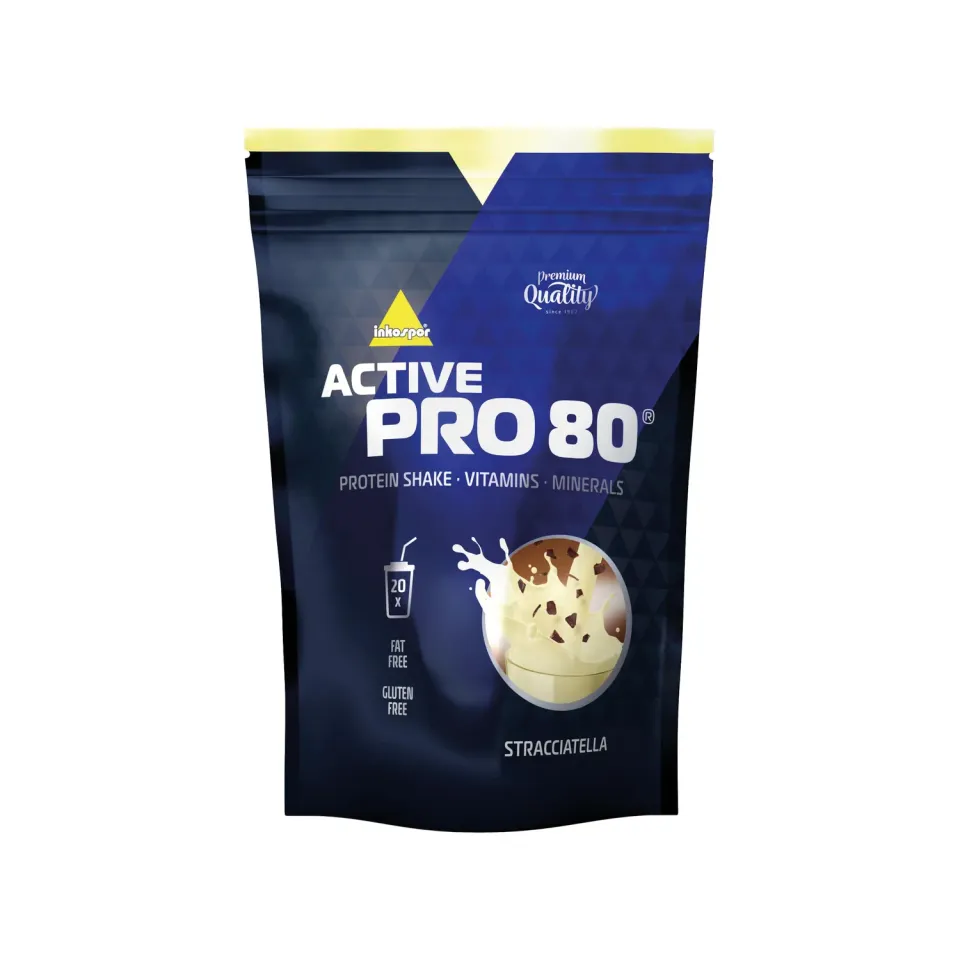 Inkospor Active Pro 80 Protein Shake Stracciatella 500g 80% Protein