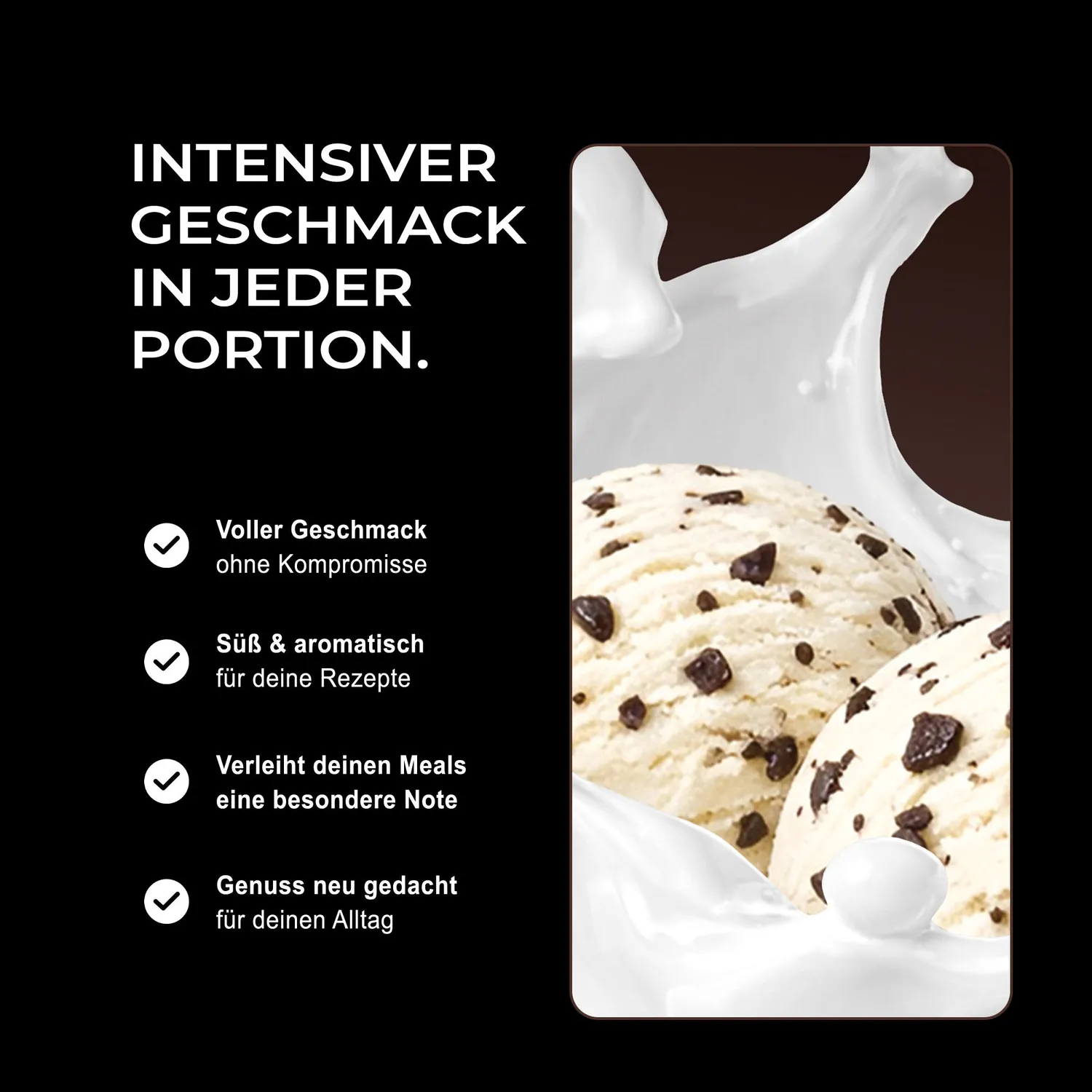 Neosupps Flavour Bomb Pulver Stracciatella 250g kalorienarm